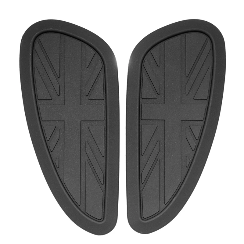 

Motorcycle Rubber Tank Traction Pad Side Gas Knee Grip Protector For-Royal Enfield Interceptor 650