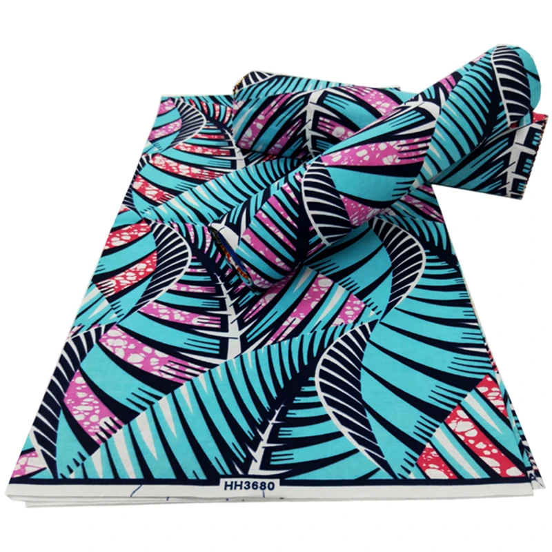 Модная настоящая голландская африканская восковая ткань высокого качества 100%