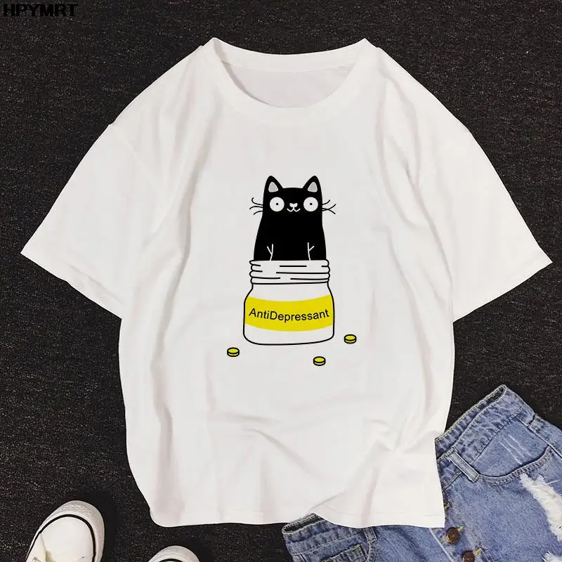 

Топы с мультипликационным графическим принтом, летняя футболка, уличная одежда, женская рубашка с коротким рукавом, повседневная и удобная ...