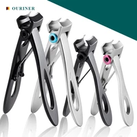 high quality nail clippers stainless steel two sizes are available manicure fingernail cutter thick hard toenail scissors tools