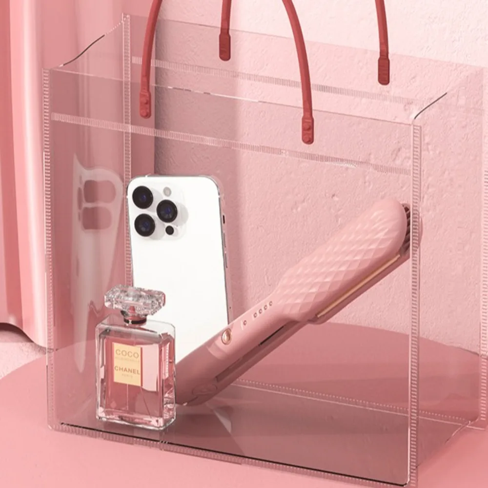 Однотонный выпрямитель для волос быстрый нагрев 10 секунд электрическая прямая