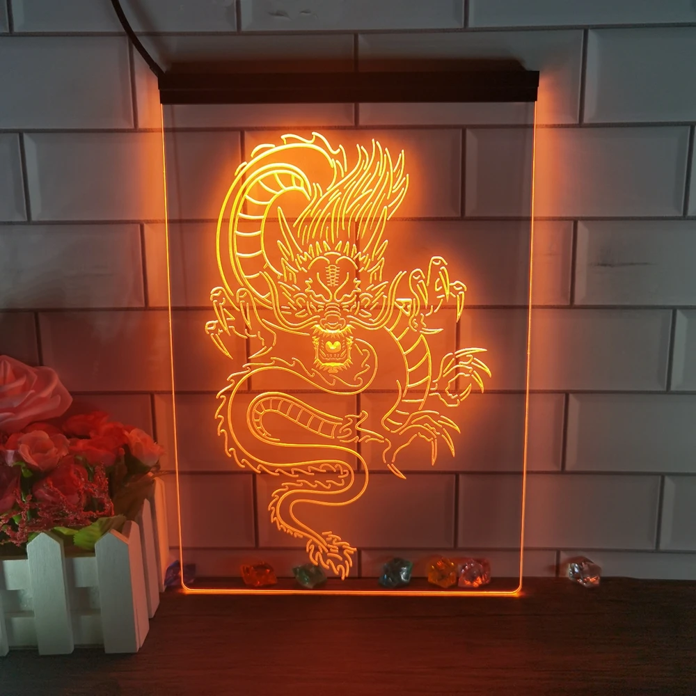 Chinese Dragon Room Display LED Neon Sign | Plaques & Signs