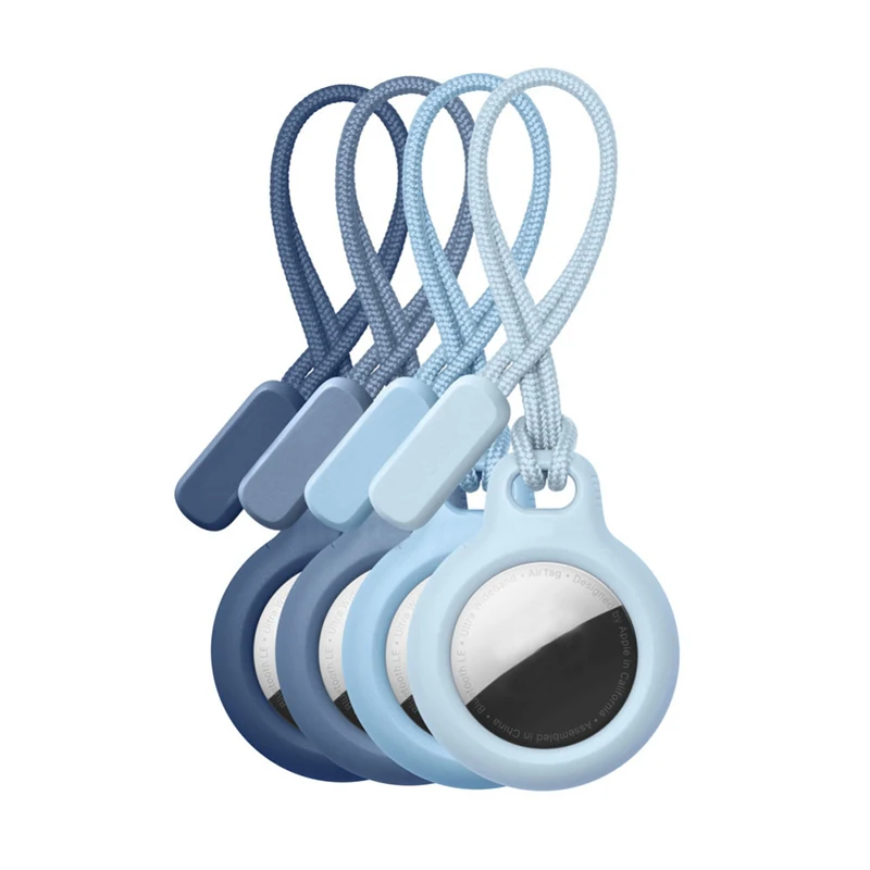 

Чехол Airtag, чехол для Apple AirTag с веревкой, защита от потери, чехол s, GPS-трекер, AirTag, оболочка, держатель для Apple Airtag