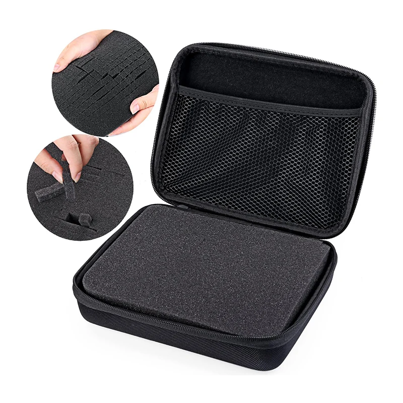 

Camping Hiking Travel Storage Box Collection Foam Portable DIY Shockproof Case Bag for GoPro Action Camera Valuables Box