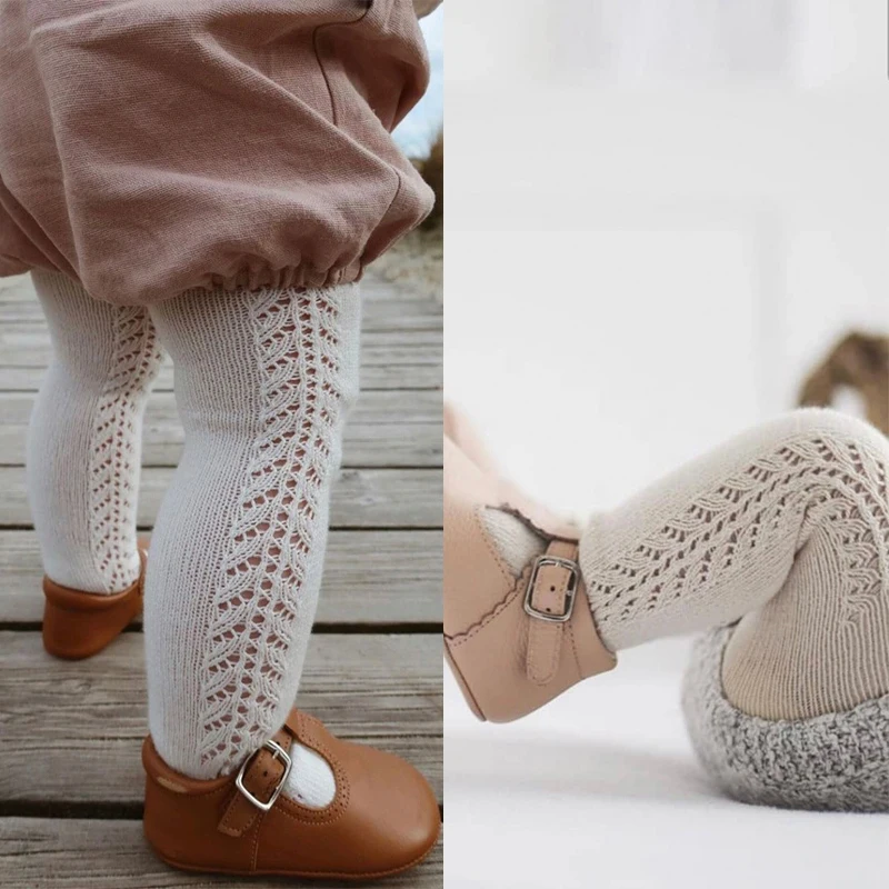 

2022 испанские колготки для девочек, Полые Колготки для малышей, детские чулки, осенняя одежда для девочек