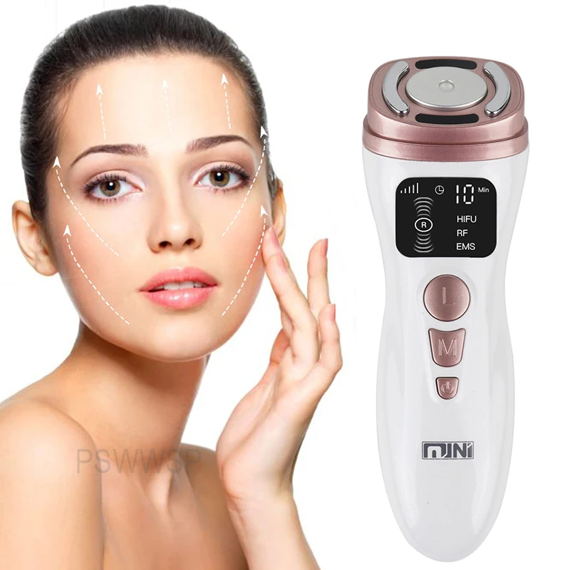 Mini hifu New RF Massager Facial body Radiofrecuency Ultrasound EMS Microcurrent Lift Wrinkle Beauty Machine Skin Care Tools