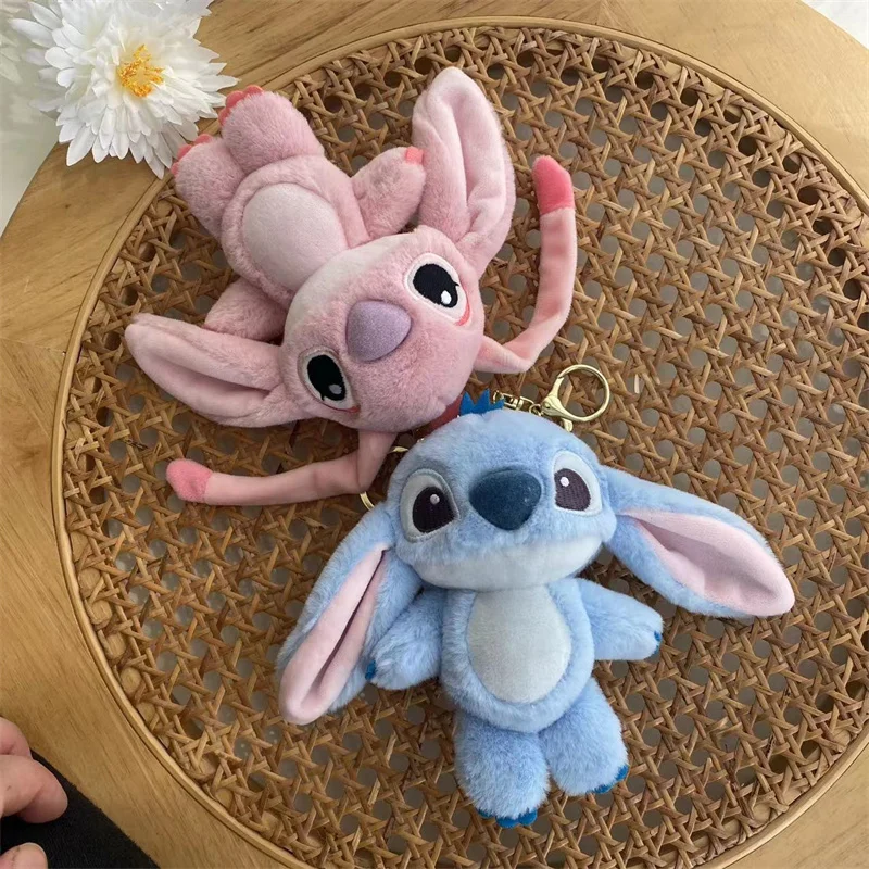 Кукла Ститч из мультфильма Disney милая мягкая подвеска с мультяшным аниме Лило и