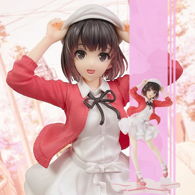 100% Original Genuine Anime Taito Coreful Saekano How to Raise a Boring Girlfriend Kato Megumi Heroine Fuku Action Figure Model
