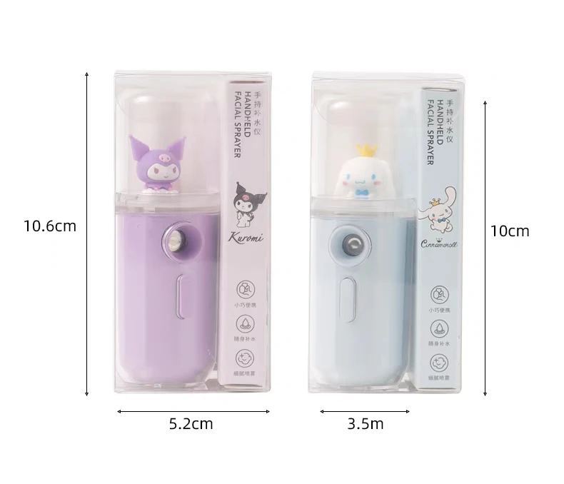 Новая коллекция года бренд Miniso Co Sanrio Series Cinnamoroll Nano пополнитель воды портативный