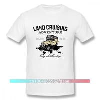 land cruiser association invert t shirt plus size casual car short sleeved 3d print tees guys punk designer streetwear