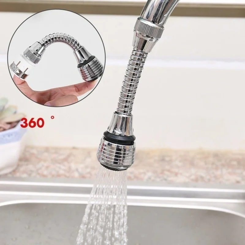 

360 Degree Rotate Faucet Nozzle Faucet Aerator Kitchen Sprayer Head Water Saving Taps Applications for Kitchen Faucet