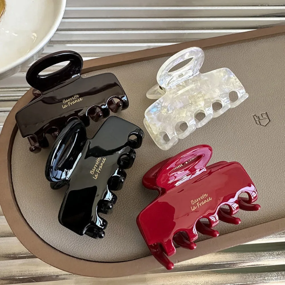 Красная заколка для волос FSUNION