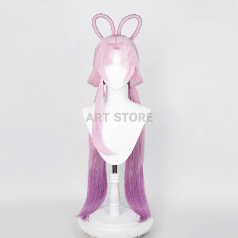 Парик для косплея FuXuan Honkai: Star Rail Косплей Honkai Розовый парик с градиентом