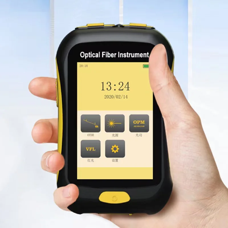 Оптический рефлектометр во временной области 1550 Нм G652 SM 20 дБ OTDR измеритель