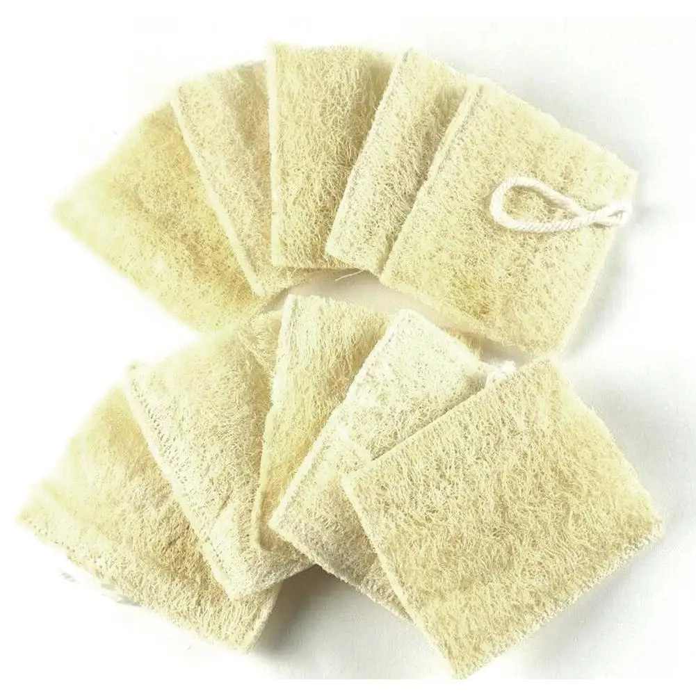 

Банное полотенце K8U0 из натуральной люфы, Аксессуары для массажа спины, для ухода за телом в ванной комнате