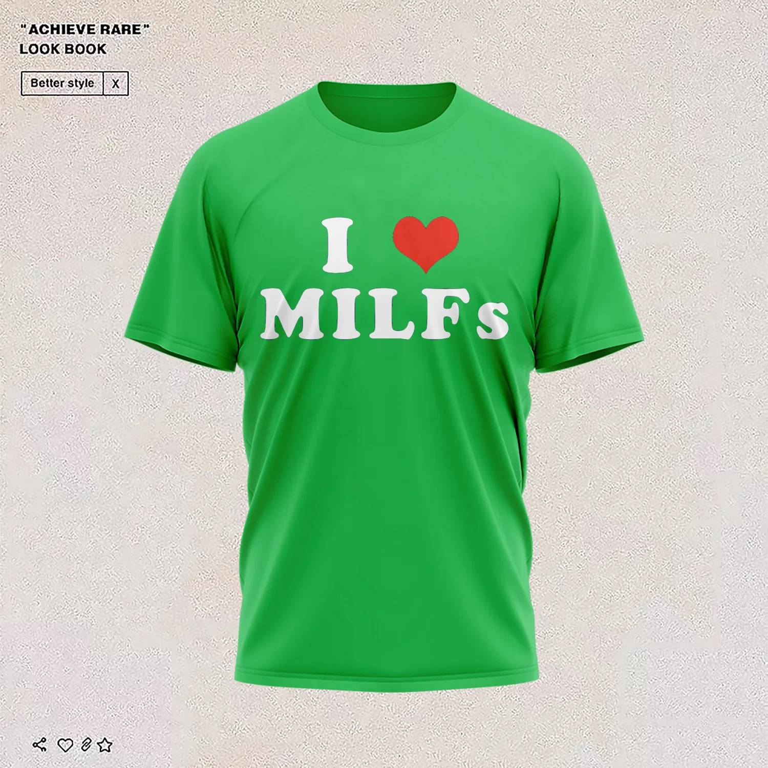 

6XL2023I Love MILFs Mother's Day Funny I Heart MILFs Husband joke T-Shirt Prevalent Party T Shirts Cotton Men Tops Tees Casual