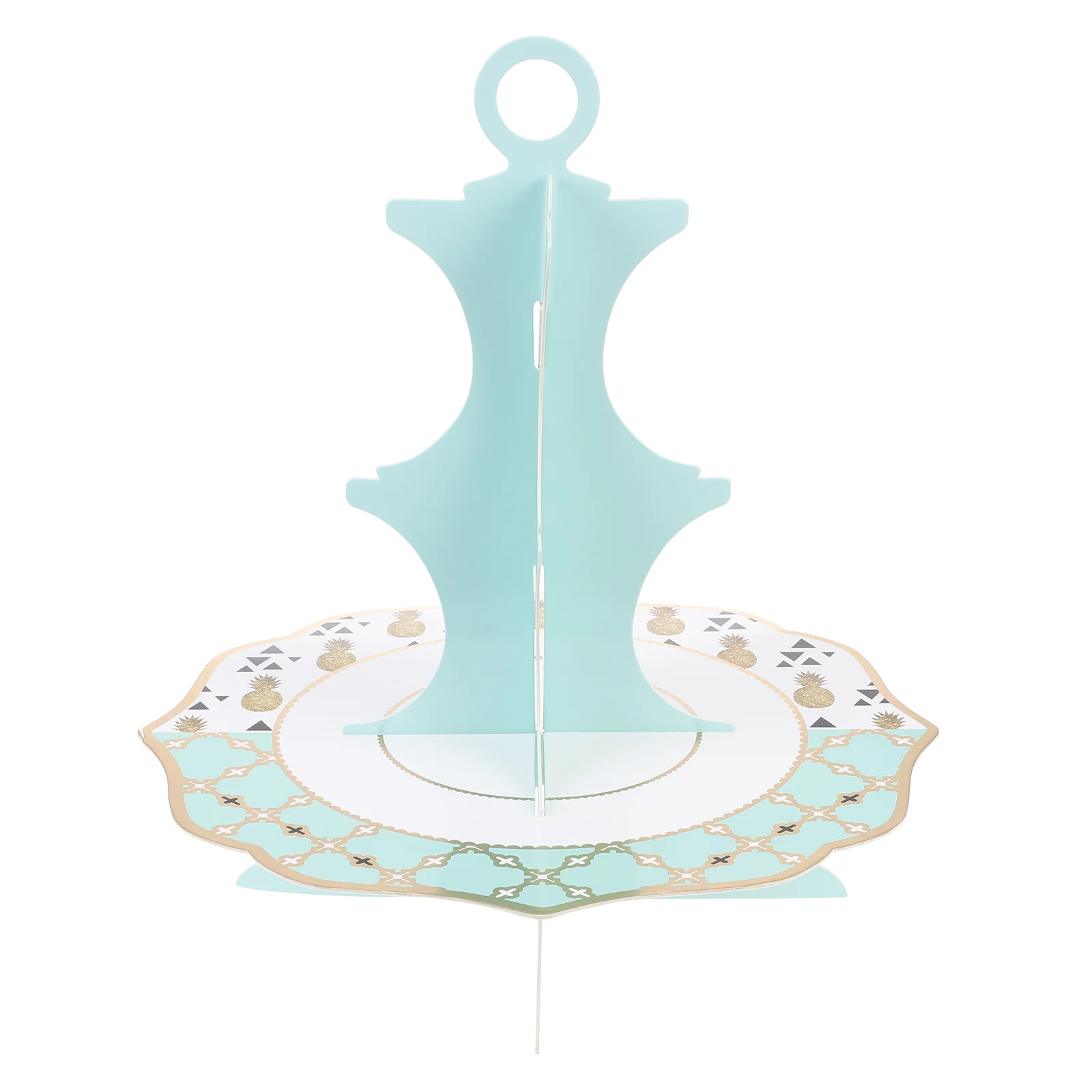 

Paper 3 Tier Cupcake Stand Holder Multi-layer Dessert Display Stand for Party