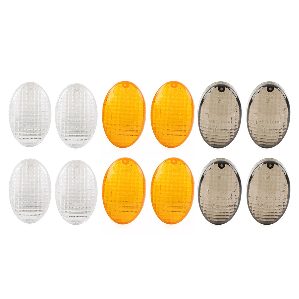 4 шт. линзы указателя поворота мотоцикла для KAWASAKI EX250R Vulcan S 650 KLX250/S/SF KLX 300SM 125 150 D-TRACKER