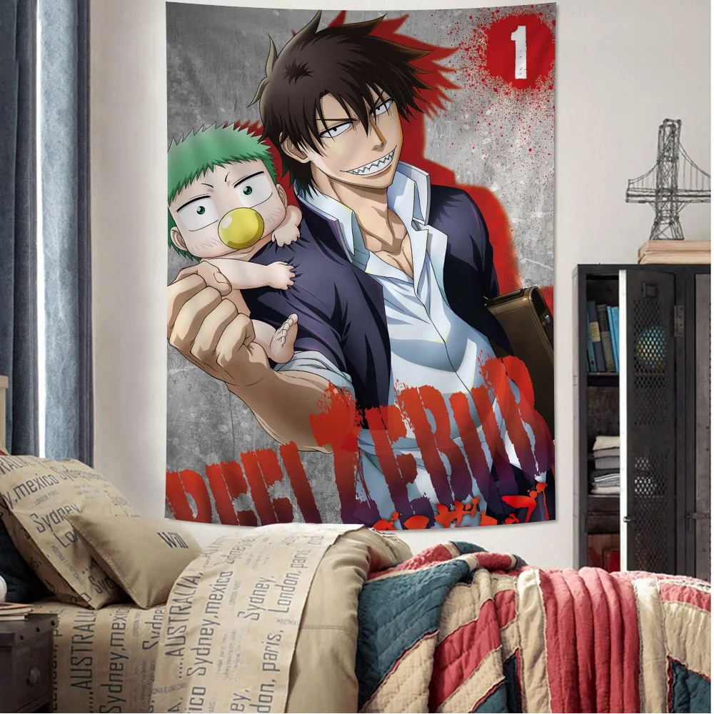 Beelzebub Висит Богемный Гобелен Богемные Настенные Гобелены Мандала Дешевые Хиппи