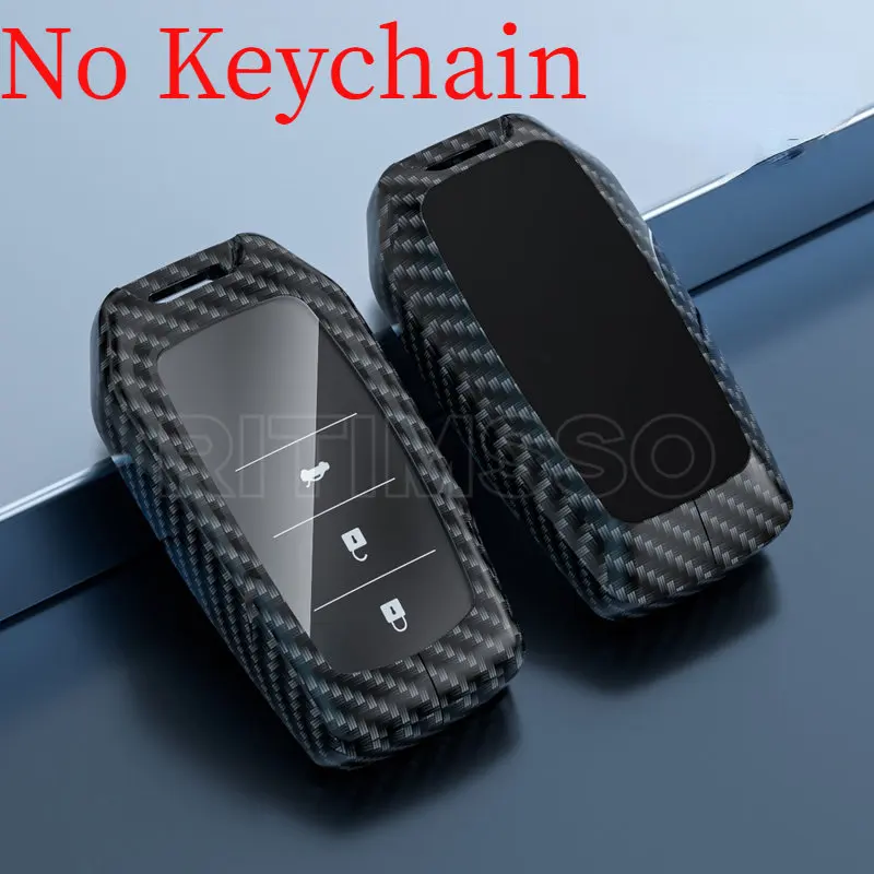 New Arrival Alloy +ABS Car Key Case Cover For Toyota CHR Hilux Fortuner Land Cruiser 200 Camry Corolla Crown RAV4 Highland images - 6