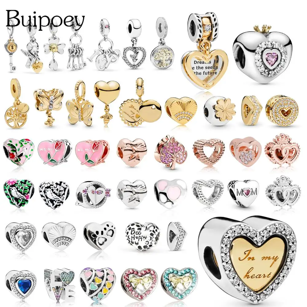 Бусины Buipoey горячие яркие бусины Шарм будущего сына подвеска под золото подходят