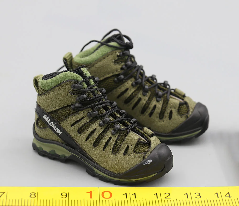 Easy&Simple ES 26046R 1/6th 75th Ranger Regiment 2nd Ranger Battalion Camo Military Solid Boots Shoe Fit 12" Male Action Figure