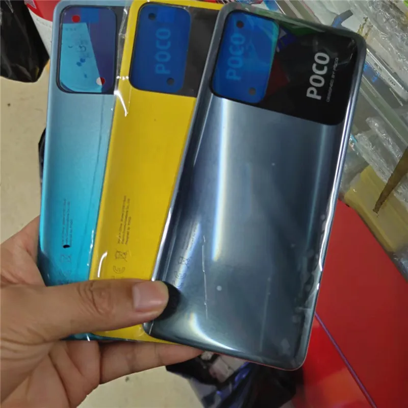 

10 шт./партия, задняя крышка для Xiaomi POCO M4 Pro 5G 2021