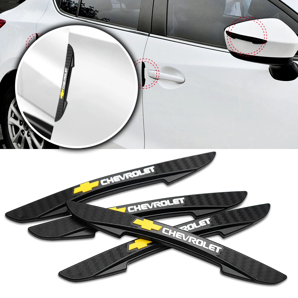 4 шт. автомобильный боковой край бампера заднего вида защитные полосы для