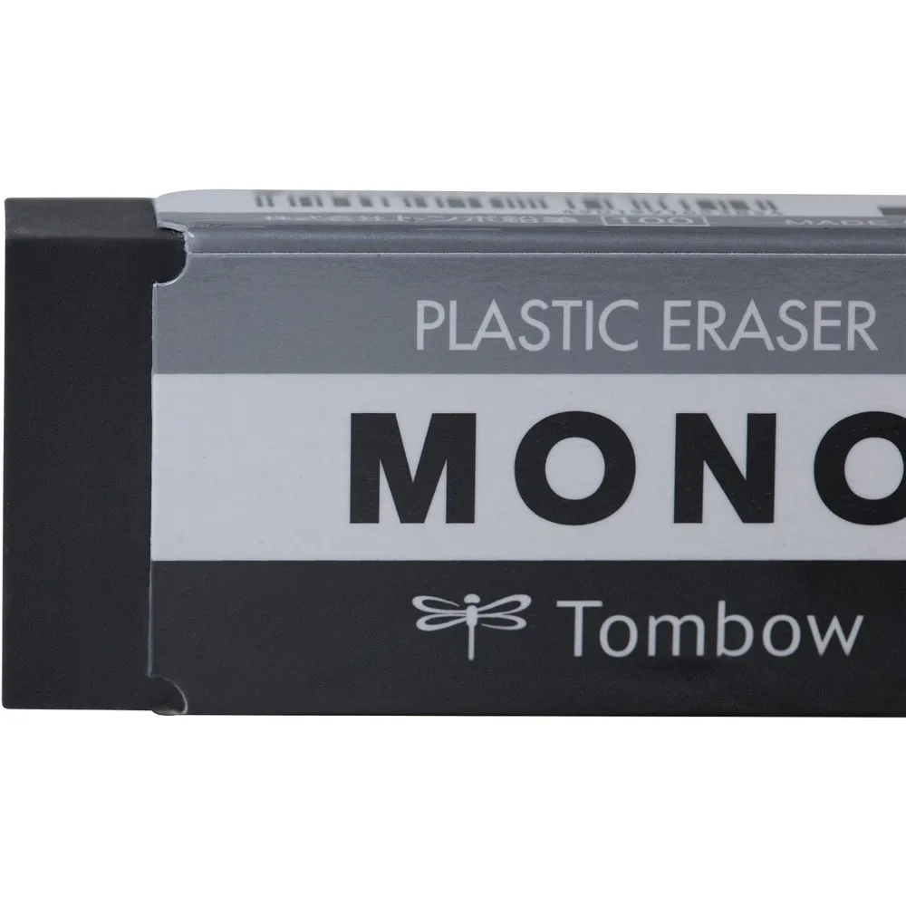 Фото Ластик Tombow 57329 MONO Black, средний, 43x17x10 мм, чисто удаляет следы, не повреждая бумагу PE-01AB №4
