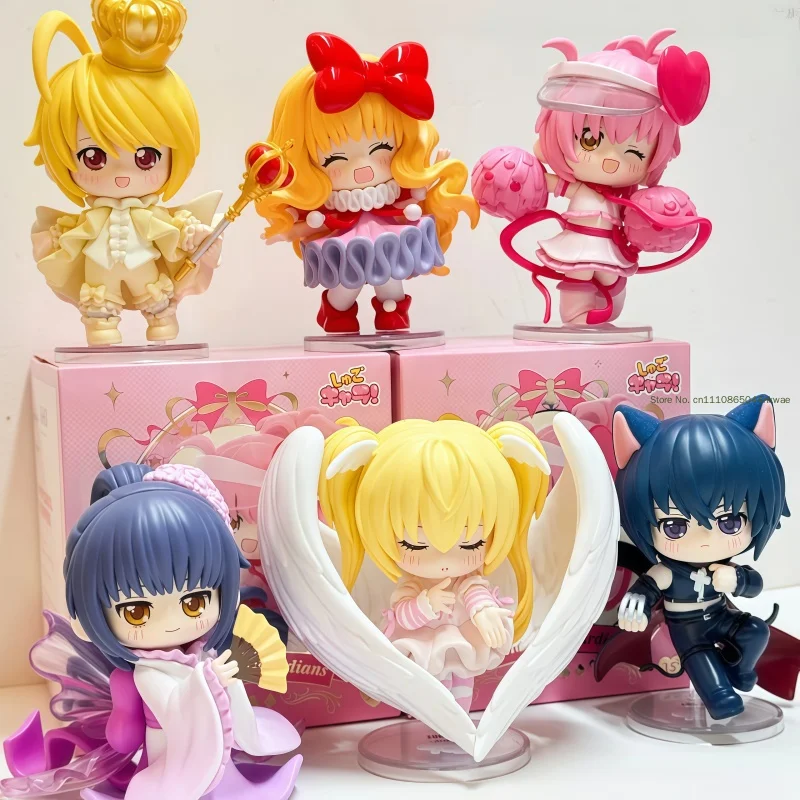 Фото Оригинальная фигурка из серии Shugo Chara Memory Of Guardians, милая аниме-фигурка, настольная модель, игрушка, сюрприз-бокс, коллекционный подарок. №1