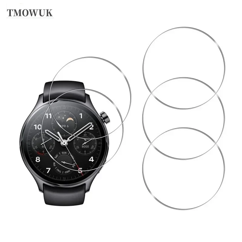 Фото Для Xiaomi Watch S4 41 мм Haylou Solar Neo ультратонкая защитная пленка из закаленного стекла 9H с антицарапинным покрытием и HD-прозрачностью. №2