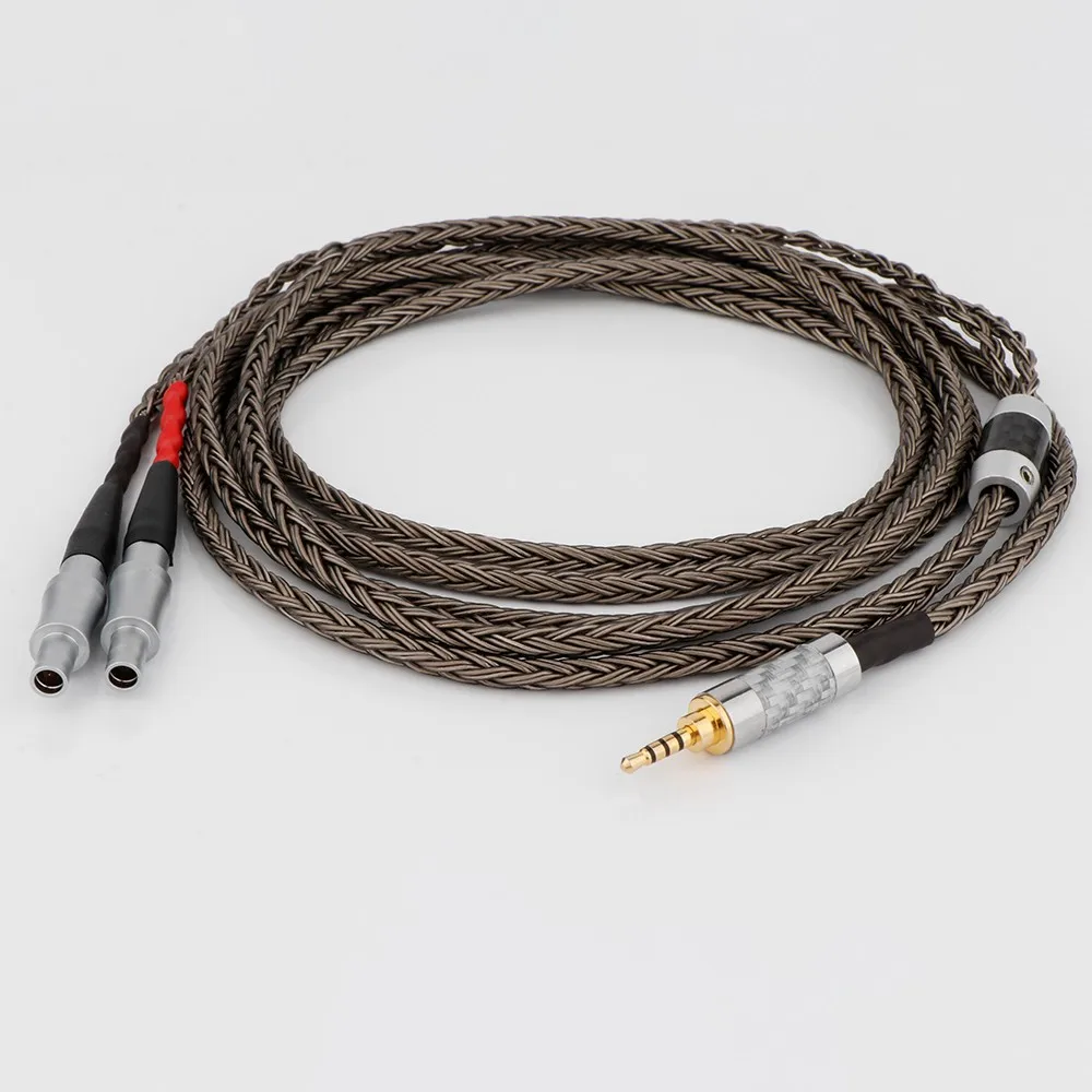 

Hi-Fi кабель 2,5 мм Trrs сбалансированный штекер совместимый с Sennheiser HD800, HD800S, HD820 наушники совместимые с Astell & Kern AK240