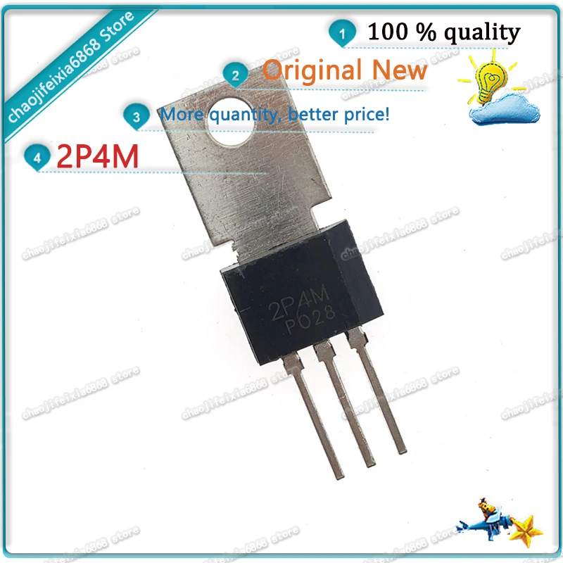 10 шт./лот! Тиристор 2P4M TO-126 SCR 400 В 2 А в наличии Triac |