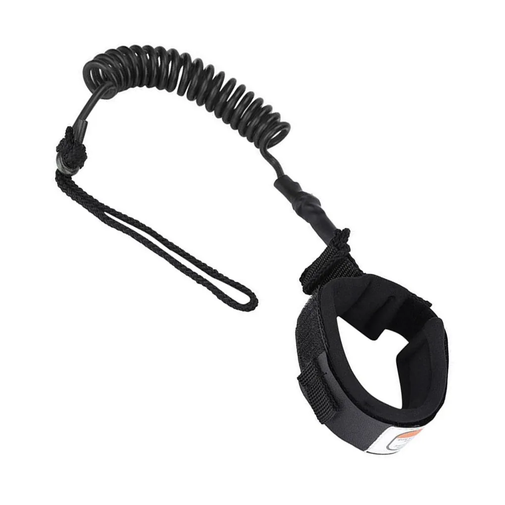

Kayak Paddle Rope Anti-lost Coiled Spring Leash Surfboard Leg Foot Ankle Rope Surfing Accessory