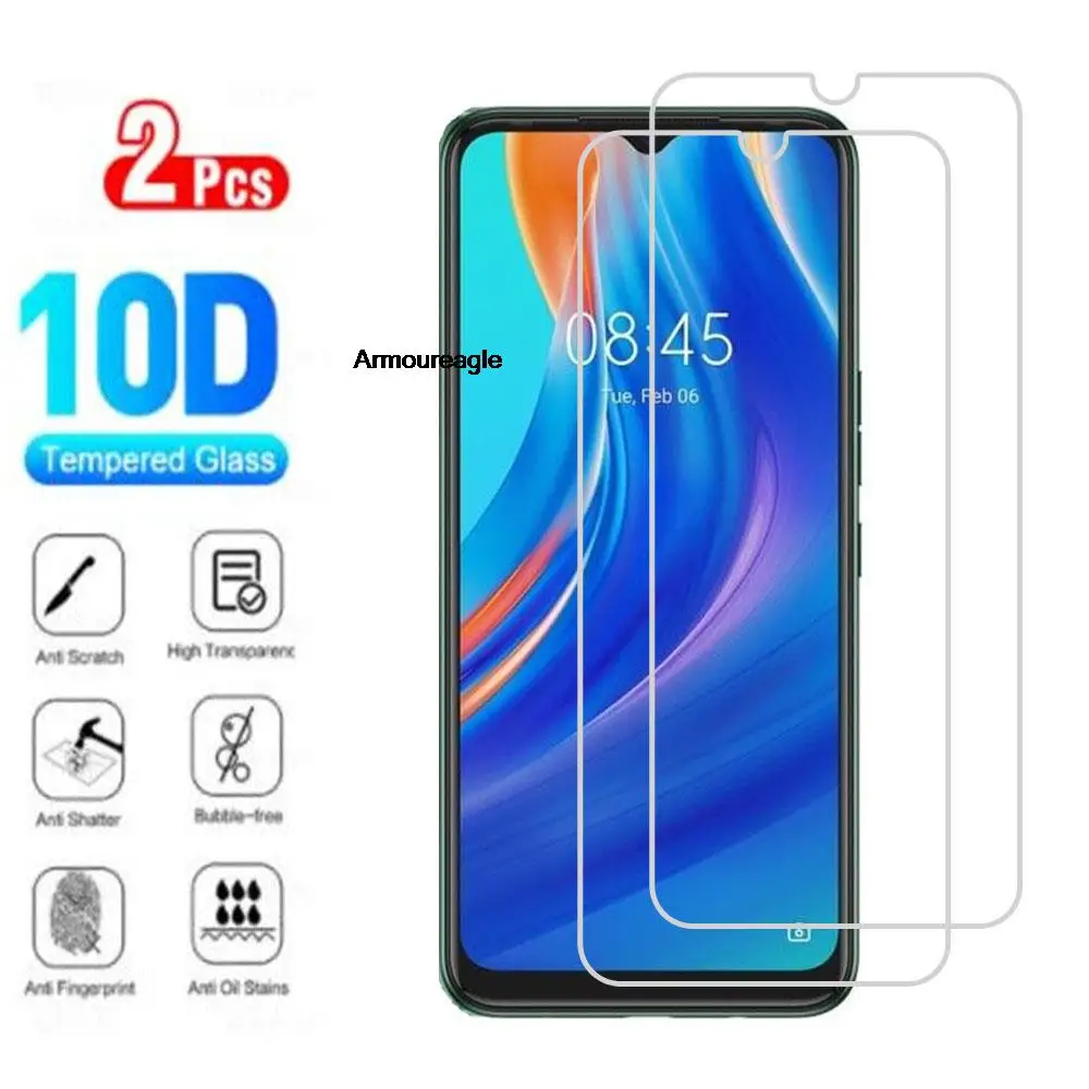 

2pcs protective tempered glass on for tecno spark 7 6.52inch spark7 kf6 kf6j kf6i kf6k pr651h pr651 screen protection cover film