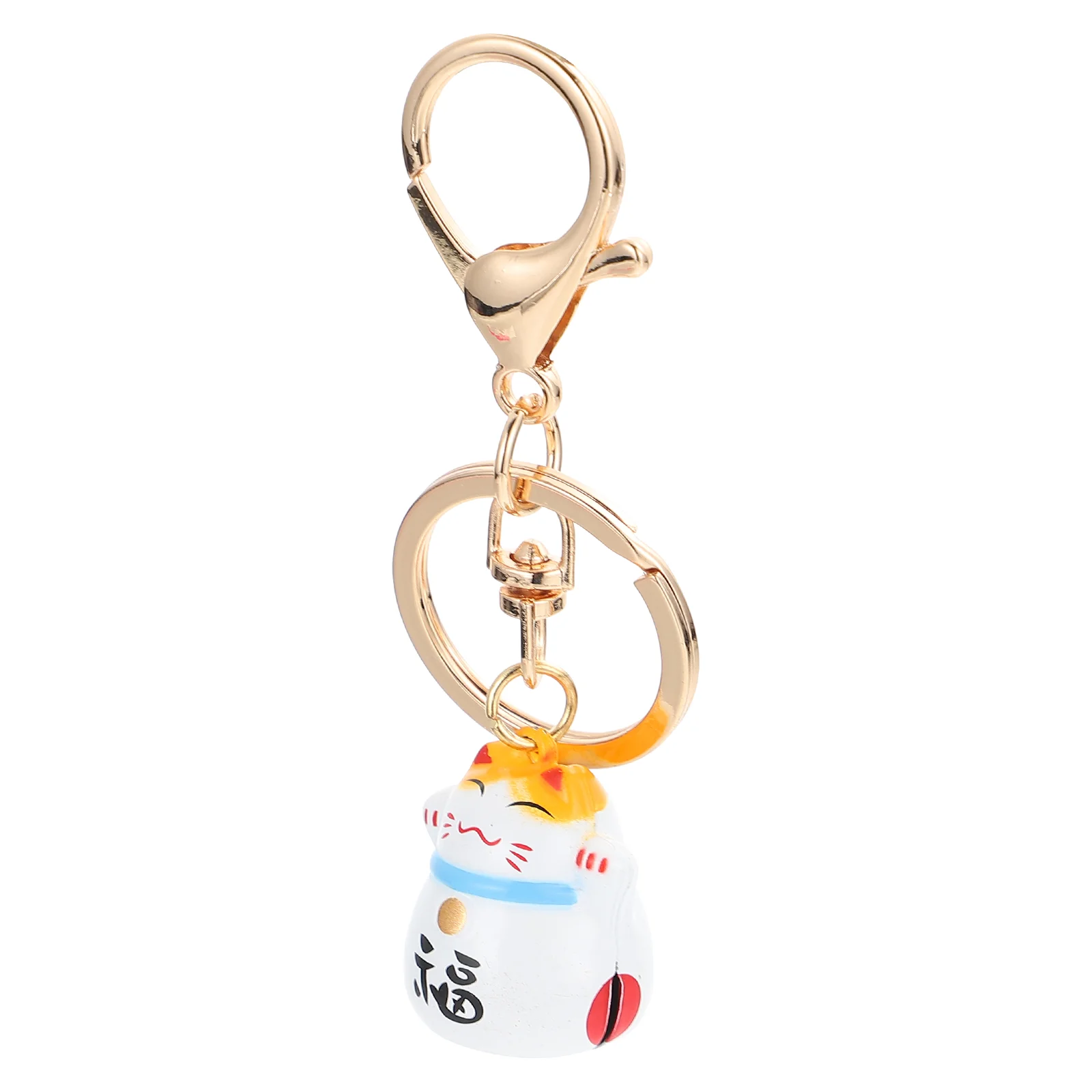 

Fortune Cat Keychain Cute Maneki Neko Purse Lucky Pendant Japandi Decor Keyring Birthday Gifts Japanese