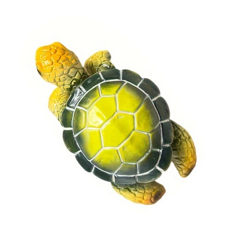 Q1JB Вешалка для горшков с игривыми черепахами украшение сада добавляет характер