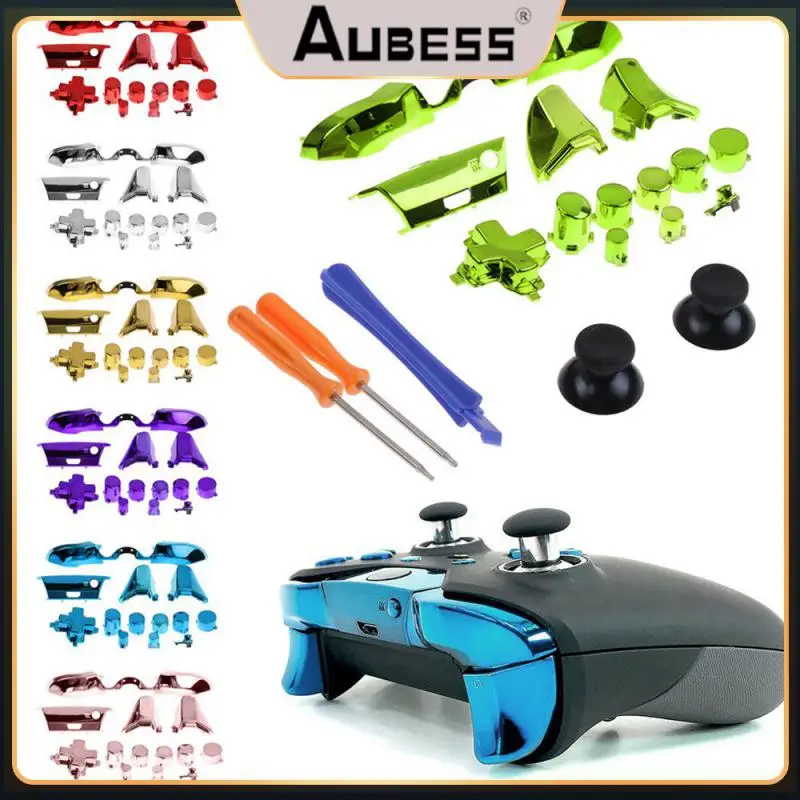 

Free Collocation One Plating Accessories Brand New Replace Button Unique Shape Handle Full Set Of Accessories 40g 1 Sets