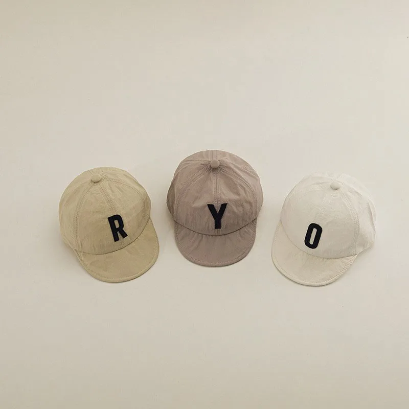 

6-36M Newborn Kid Baby Baseball Cap Cotton Summer Sun Protection Peaked Cap Cute Sweet Baby Boys Girls Hats Accessories