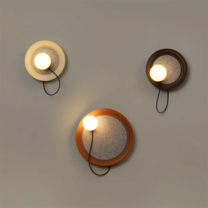 

SANDYHA Wall Lamp Light Living Room Led mirror Cabeceros Gaming Sofa Decoration Maison Bedroom Espejo Decorativo Luminaria Decor