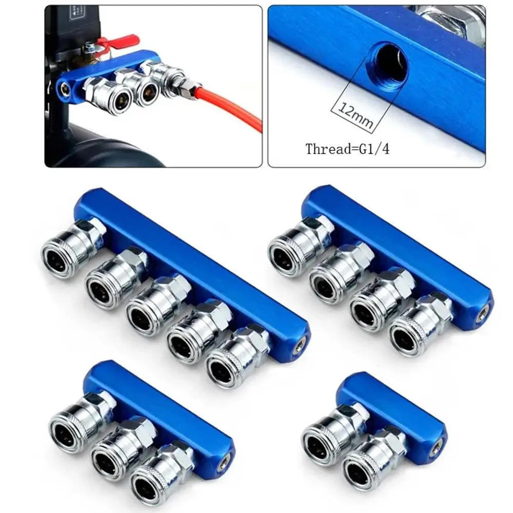 

Pump Tool Pneumatic C Type Coupler Manifold Air Gas Fitting Compressor Fittings Air Distributor Quick Connector