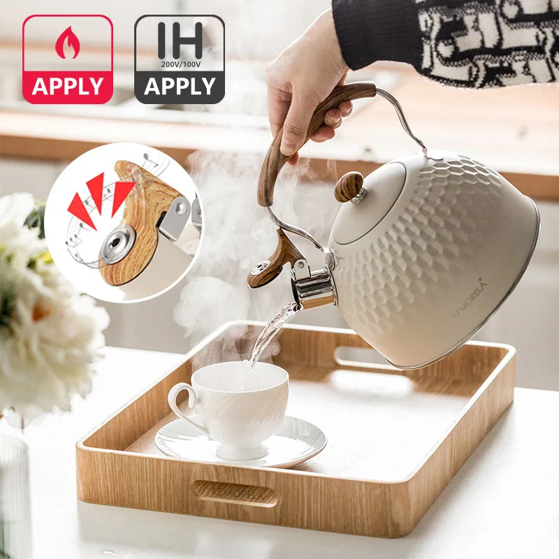 

Зернистый чайник, чайник для чая, молока, изолированный чайник с ручкой, Классический стальной цвет, дерево, кофе, антикоррозийный цветок