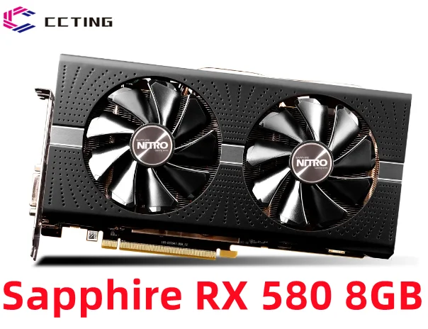 Видеокарта Sapphire Radeon RX 580 8 ГБ GDDR5 PCI Express x16 3 0 игровая графическая карта внешняя