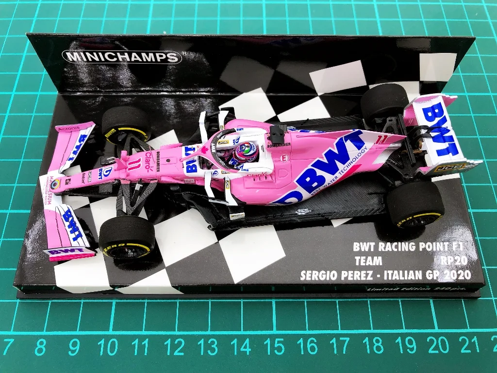 

Minichamps 1:43 F1 RP20 2020 Sergio Perez Italy Simulation Limited Edition Resin Metal Static Car Model Toy Gift