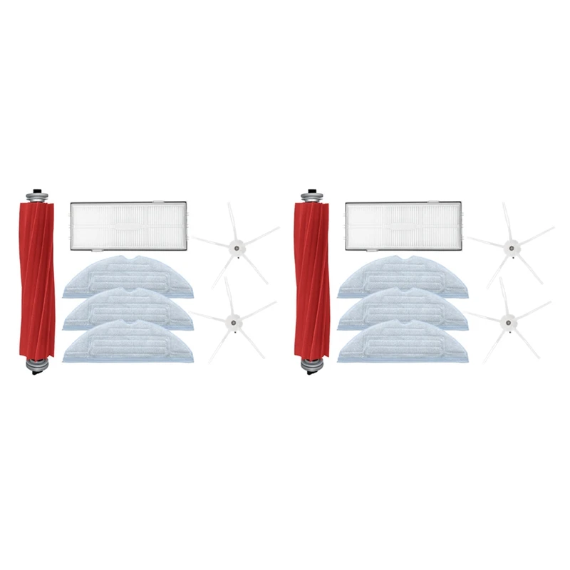 

2 Set Parts For Xiaomi Roborock S7 T7 T7S T7plus T7splus Accesories Mop Hepa Filter Main Brush
