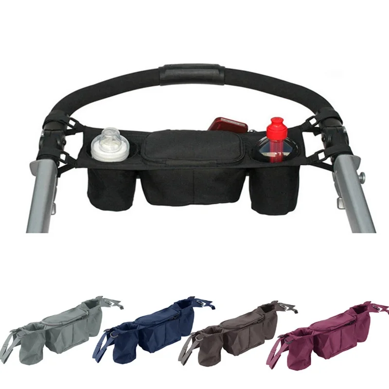 

Baby Stroller Storage Bag Organizer Baby Prams Carriage Bottle Cup Holder Bag Baby Tissues Stroller Accessories Wheelchair Bag
