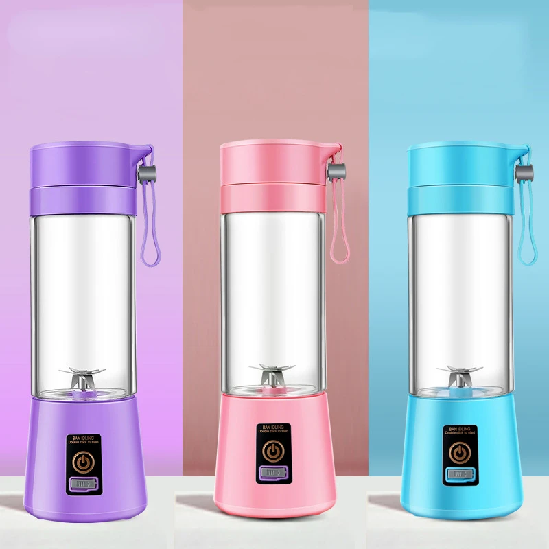 

Portable Blender USB Mixer Electric Juicer Machine Smoothie Blender Mini Food Processor Personal Blender Juice Blenders