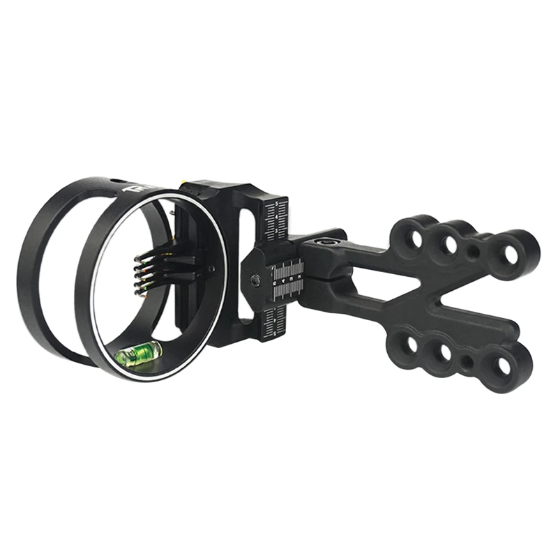 

5-Контактный лук с лампой для прицеливания для охоты, аксессуары для рекурсивного лука из Купидона, черный