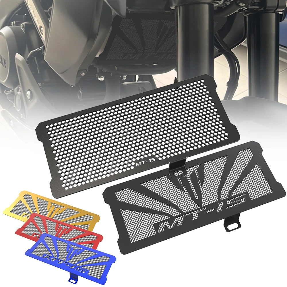 Алюминиевый чехол радиатора для мотоцикла YAMAHA MT-15 MT15 MT 15 M-SLAZ 150, защита для водяного охладителя, защита для гриля 2018-2024 2023 2022