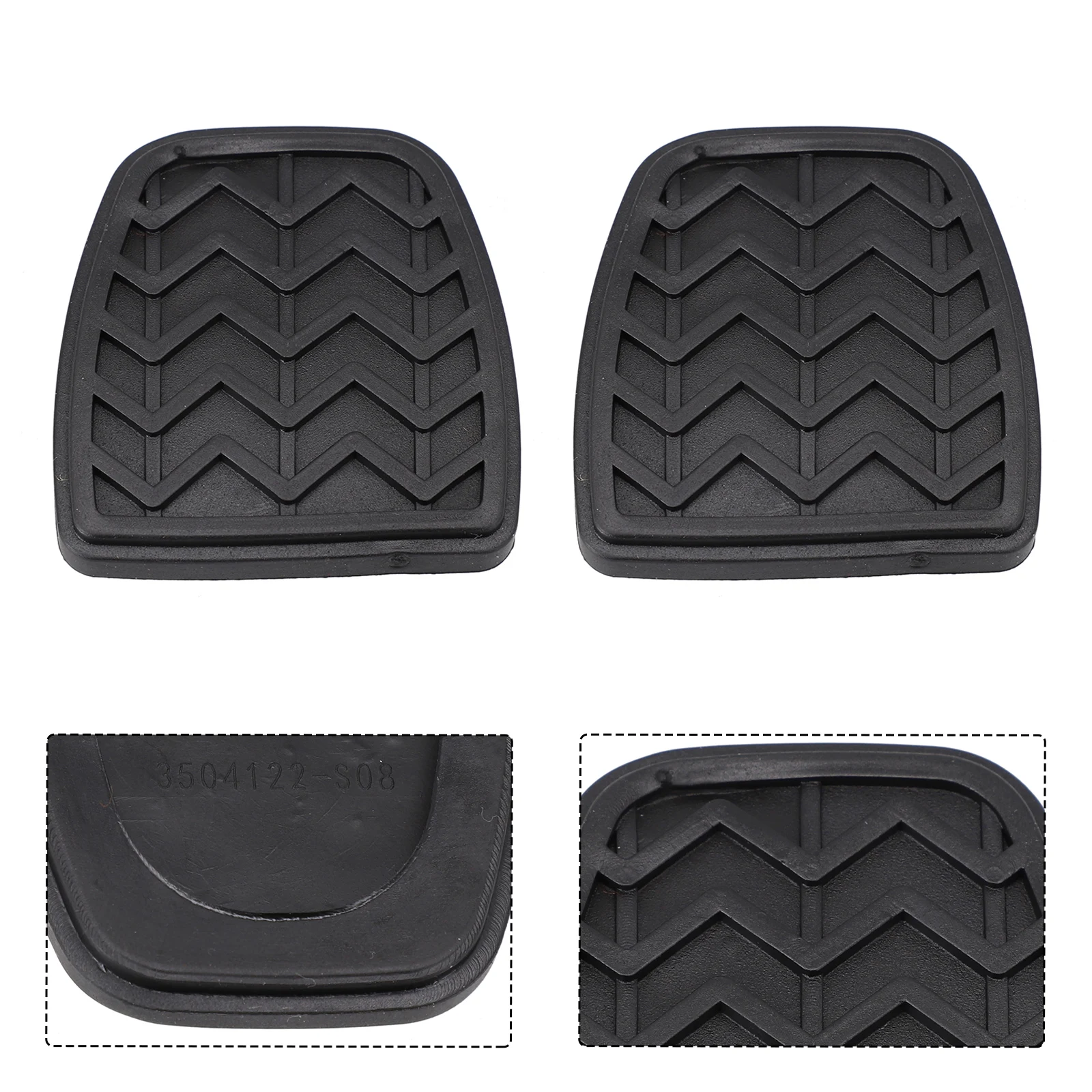 Автомобильные аксессуары резиновые накладки на педали для Corolla 2003-2008 31321-52010 Echo